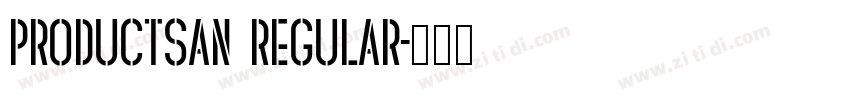 ProductSan Regular字体转换 ProductSan Regular字体转换